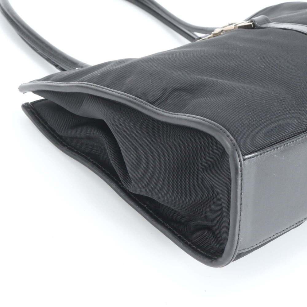 Gucci Jackie 002 1073 Leather Nylon Shoulder Bag, Tote Genuine Leather, Black... - Picture 6 of 9